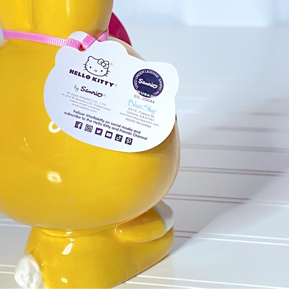 Sanrio Hello Kitty x Blue Sky Ceramic Bunny Easter Eggs Limited Edition - Picture 5 of 5